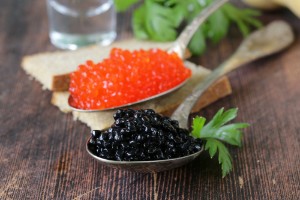 Does caviar increase hemoglobin: red, black, yellow and other varieties